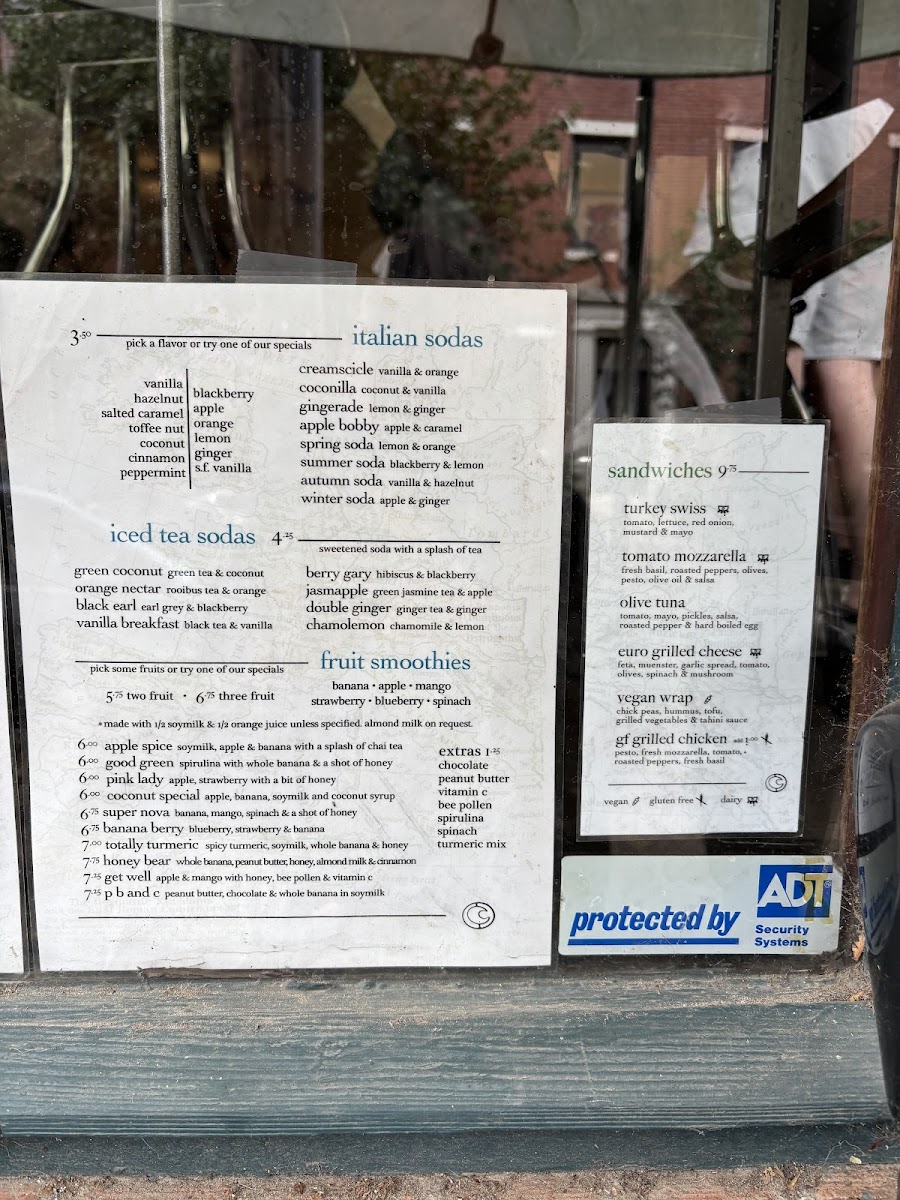 Chapterhouse Cafe & Gallery Menu - Image 2